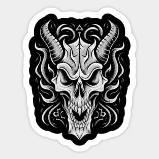 Dragon Skull Play Swift Sticker